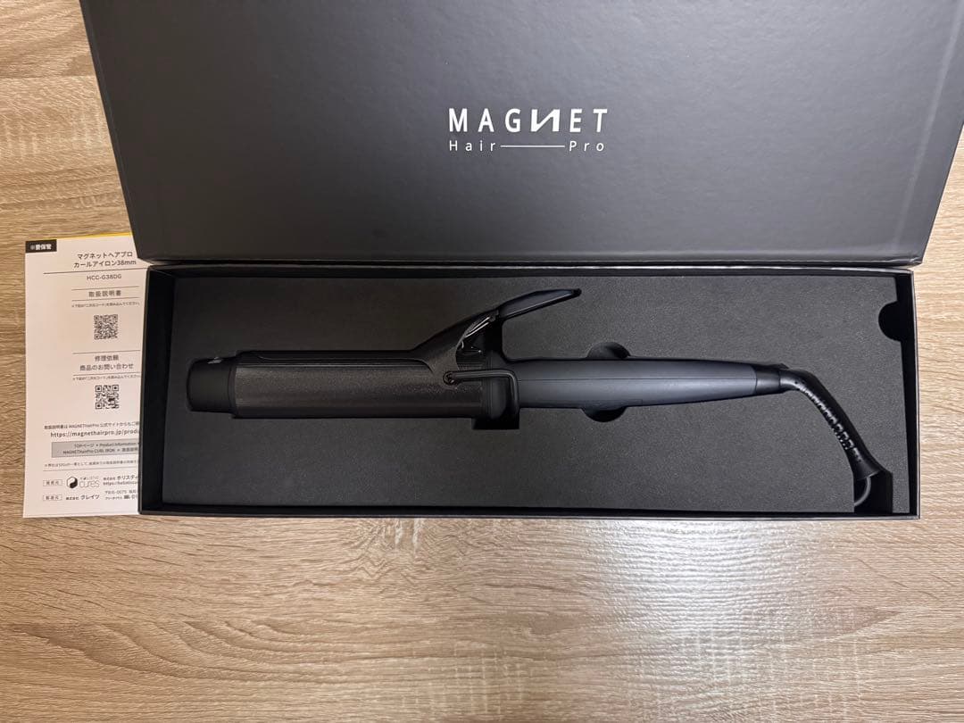 ホリスティックキュア　MAGNET Hair Pro カールアイロン 38mm
