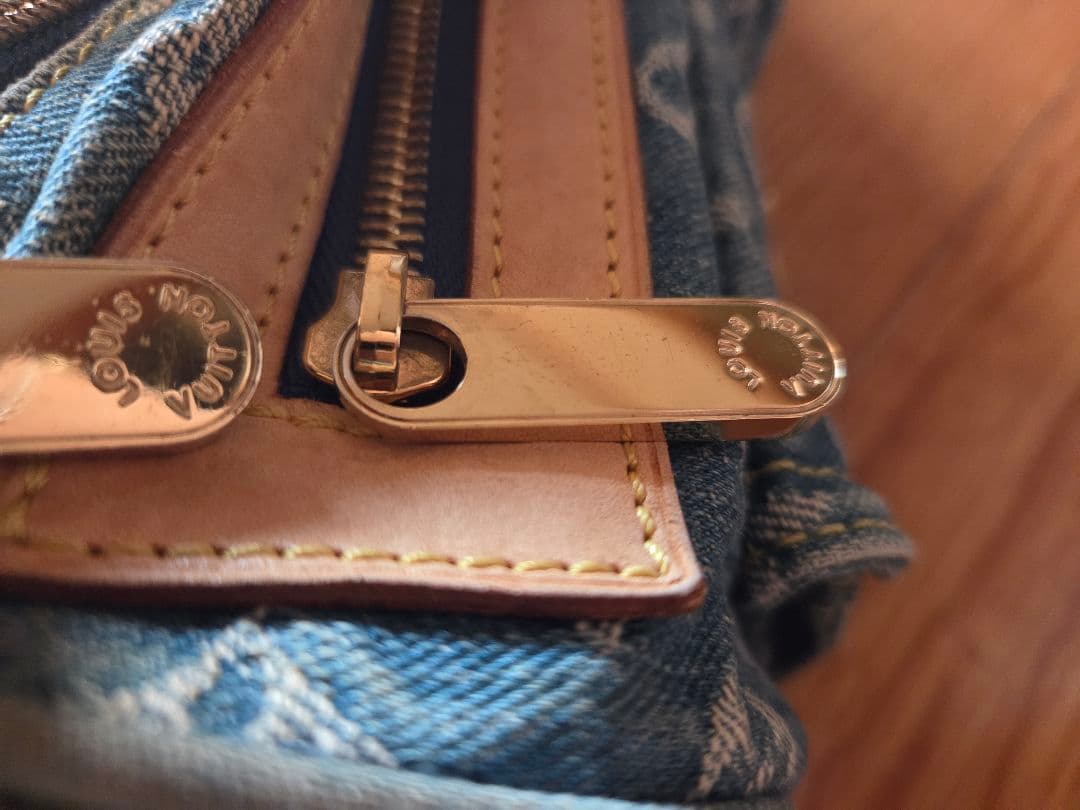 LOUIS VUITTON ルイヴィトン ネオスピーディ モノグラムデニムバッグ