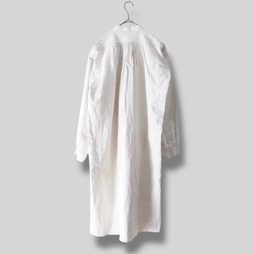 1930s フレンチリネン アンティーク ヴィンテージ リネンコート ビヨード