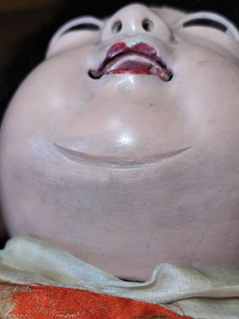 市松人形　抱き人形　60cm　アンティーク