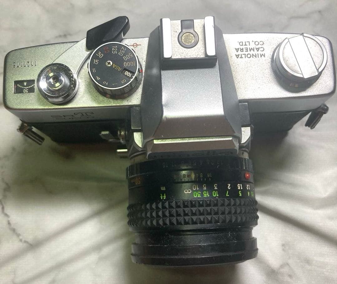 Minolta SR-T Super フィルム一眼レフカメラ　昭和レトロ