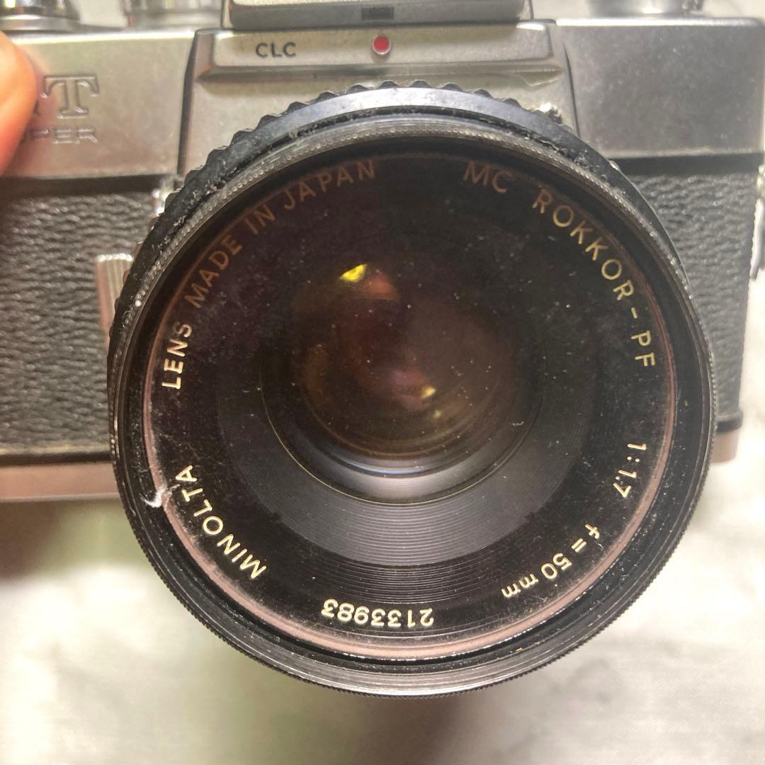 Minolta SR-T Super フィルム一眼レフカメラ　昭和レトロ