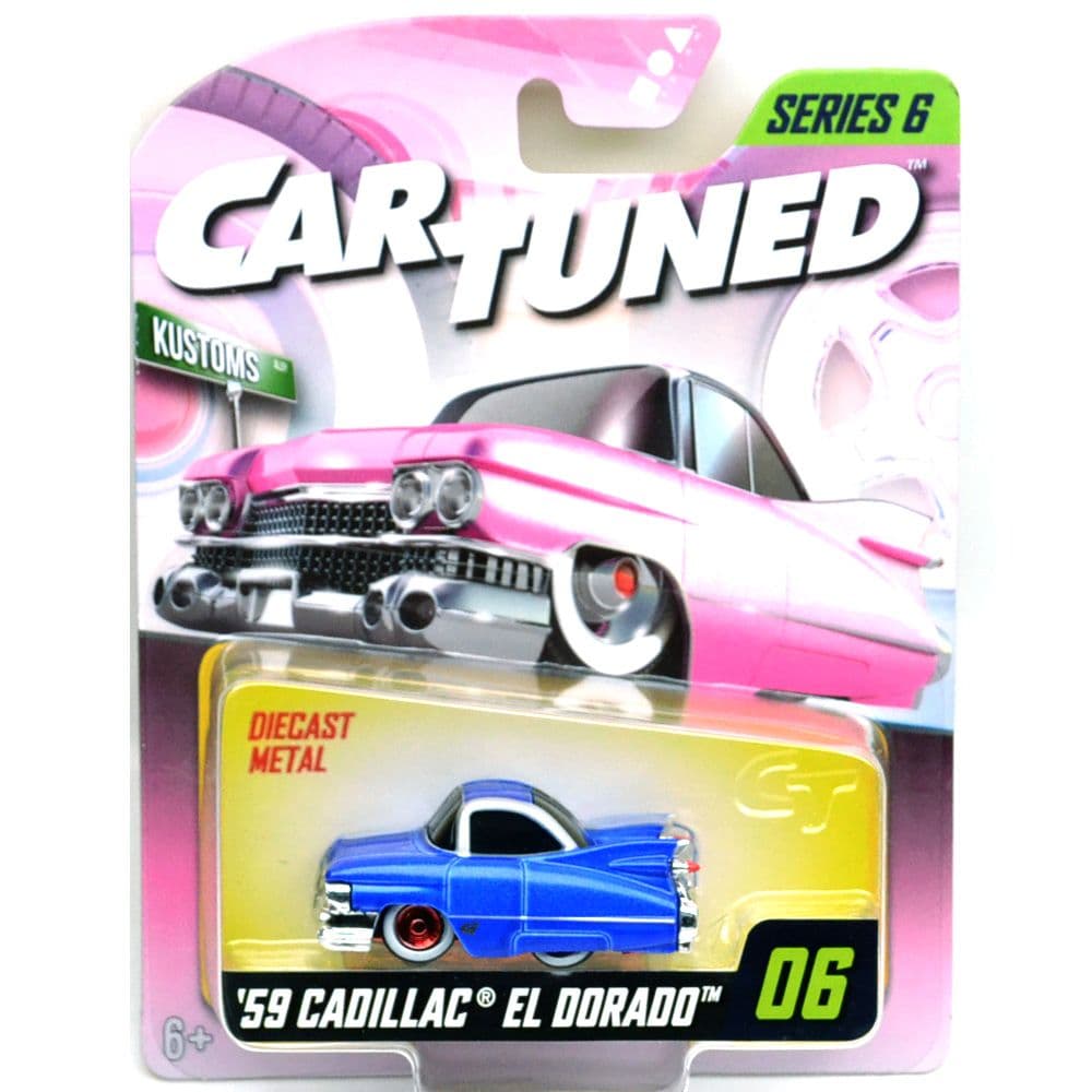 カーチューンド 1:64 シリーズ6' 59 キャデラックエルドラドチェイスカー