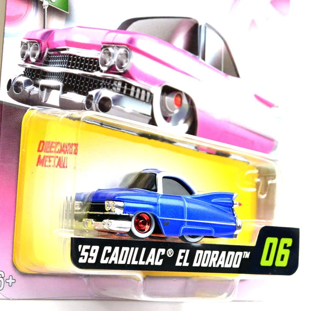 カーチューンド 1:64 シリーズ6' 59 キャデラックエルドラドチェイスカー