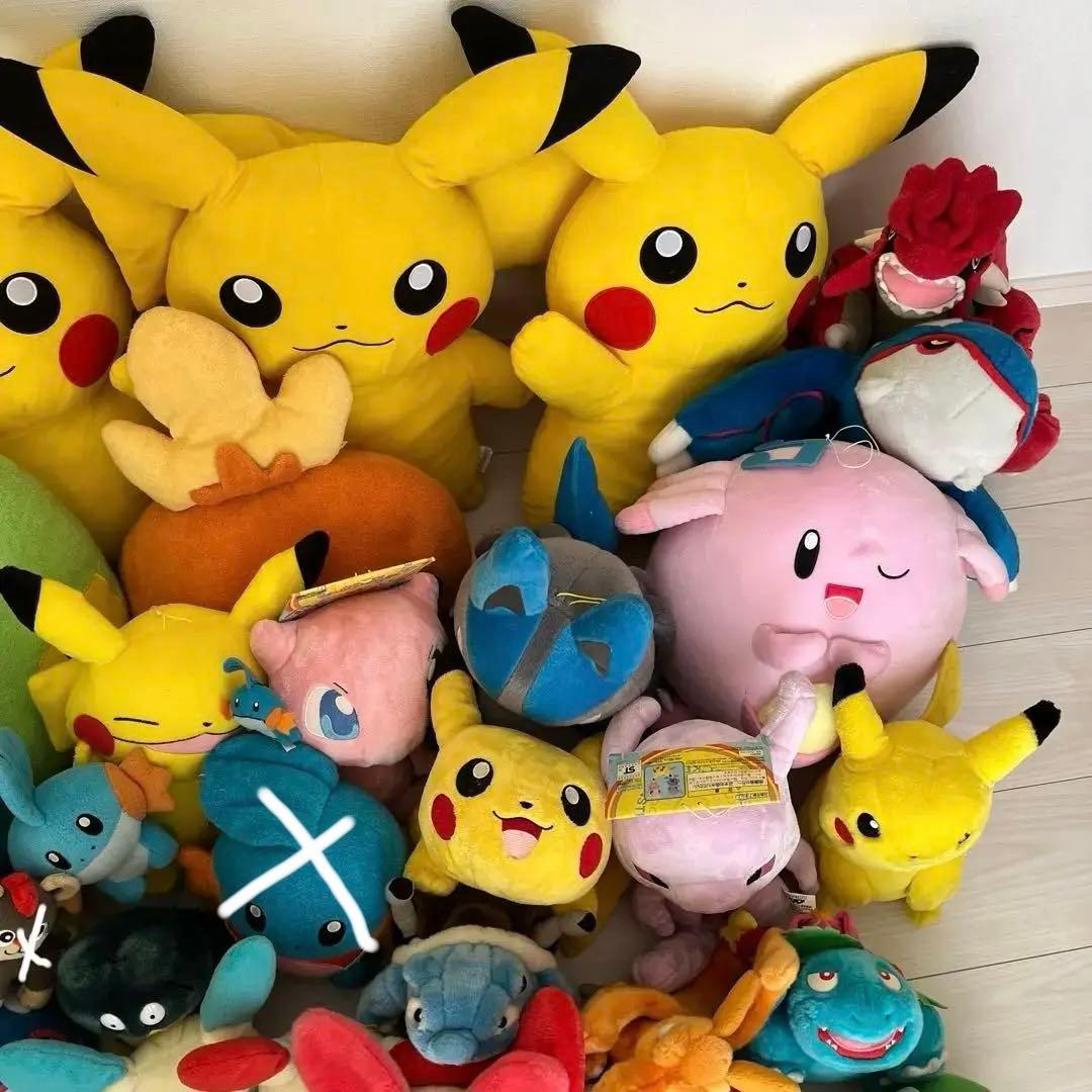 ポケモンぬいぐるみなど70個程まとめ売り
