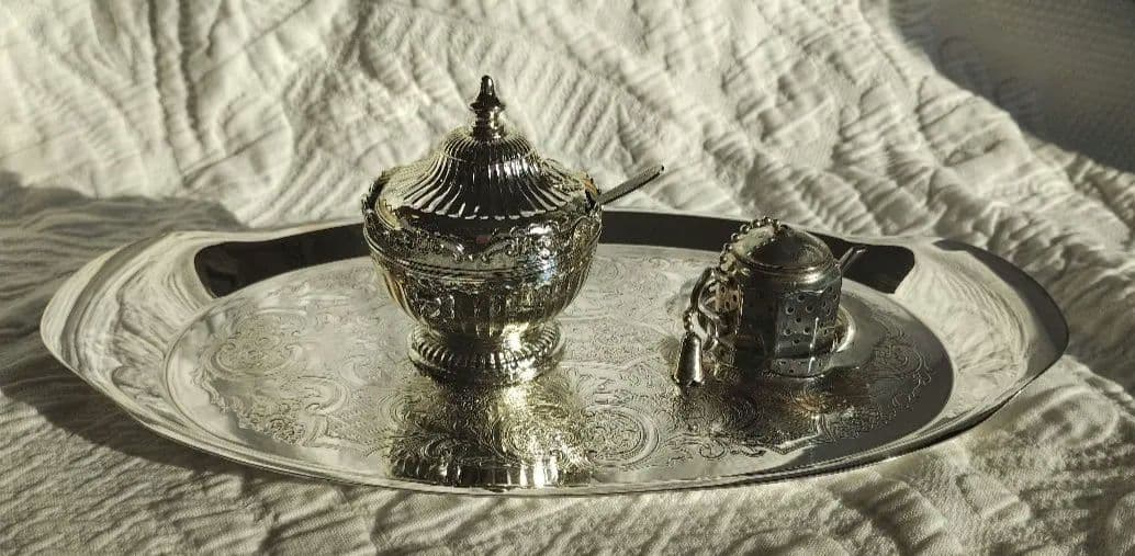 【Mappin&Webb】 マッピンアンドウェッブ コンディメントトレー