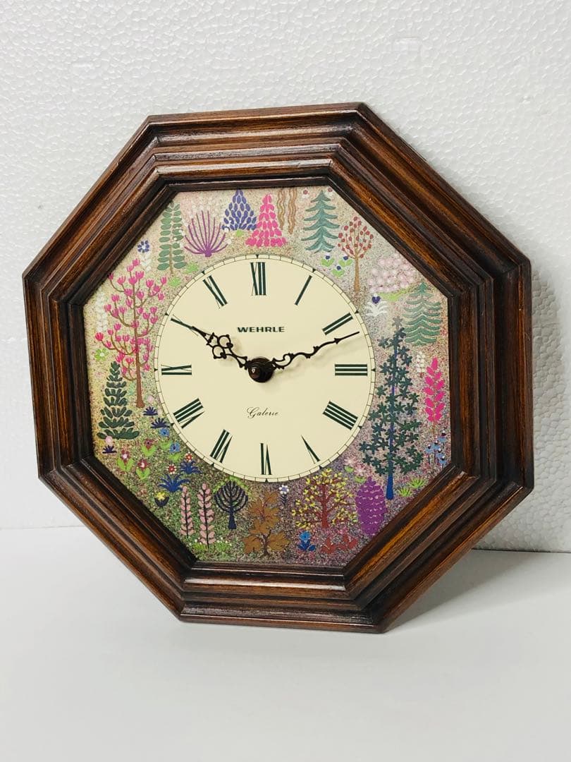 未使用品 WEHRLE Gallery Clock ウエラ社 掛時計 希少品