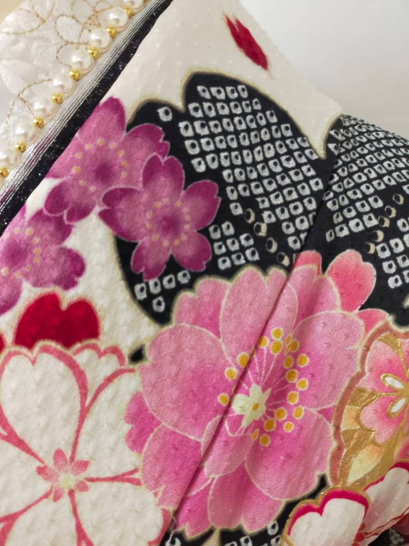 売約済み【WA-Modern】★★豪華絢爛!!　正絹絞り振袖7点フルセット★★