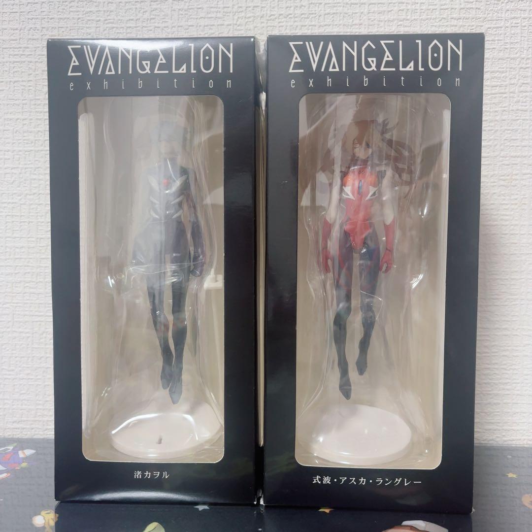 エヴァンゲリオン展 渚カヲル 式波アスカラングレー フィギュア 二体セット 新品