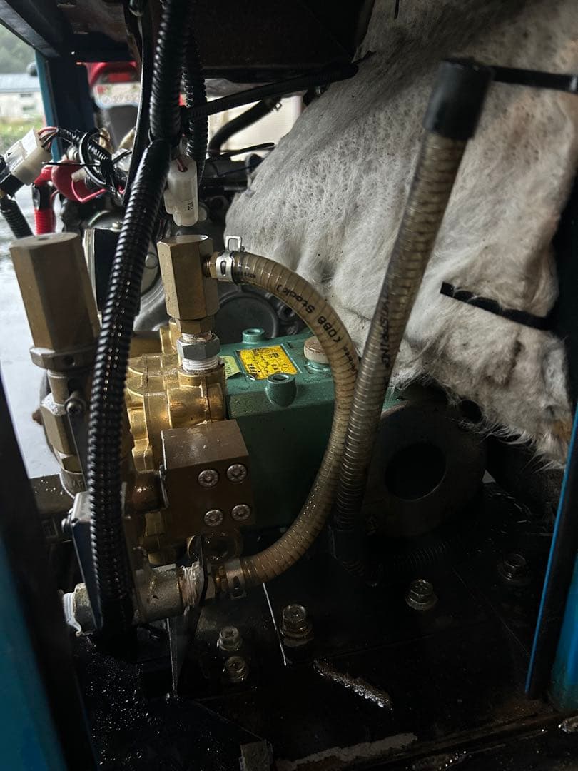 K3★ツルミHPJ-5ESM高圧洗浄機防音　ガン・高圧ホース・給排水ホースセット