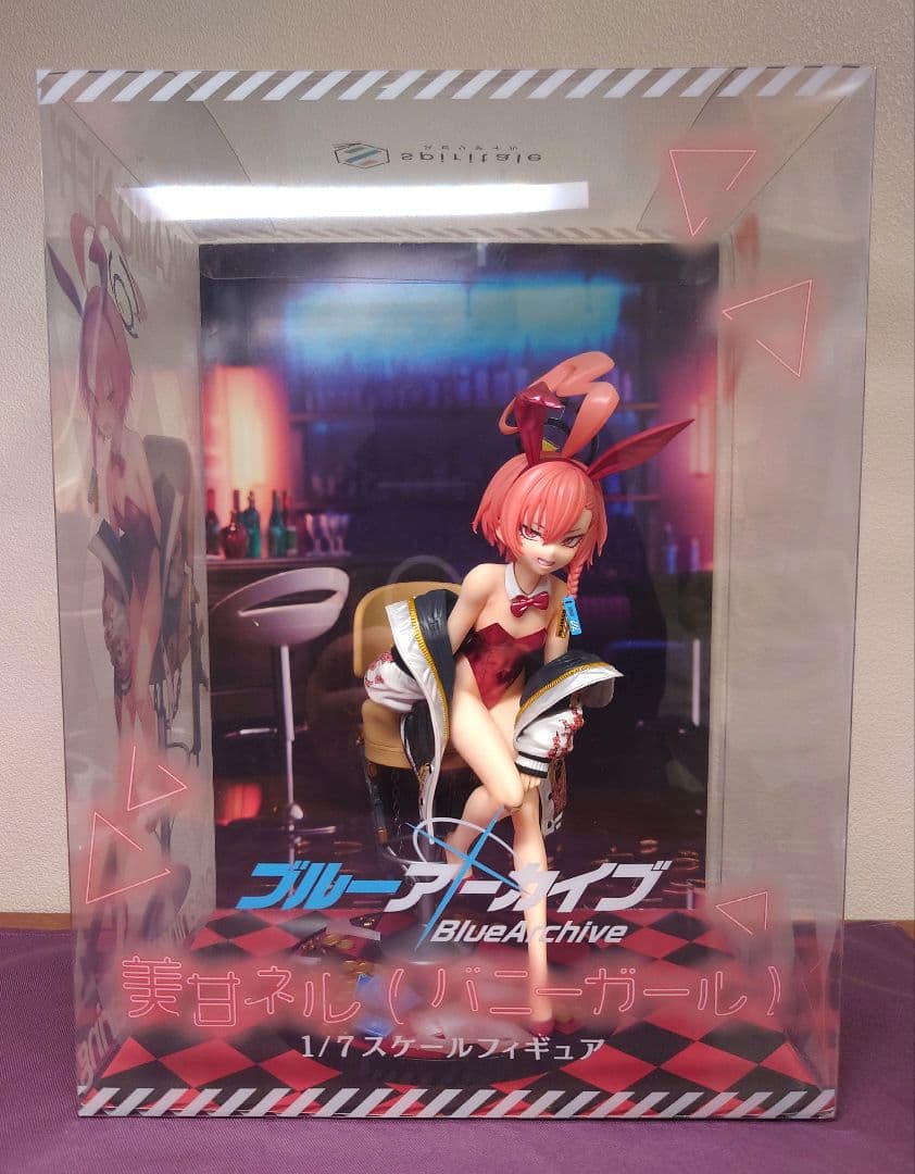 ブルーアーカイブ　美甘ネル(バニーガール) 　1/7　フィギュア　スピリテイル