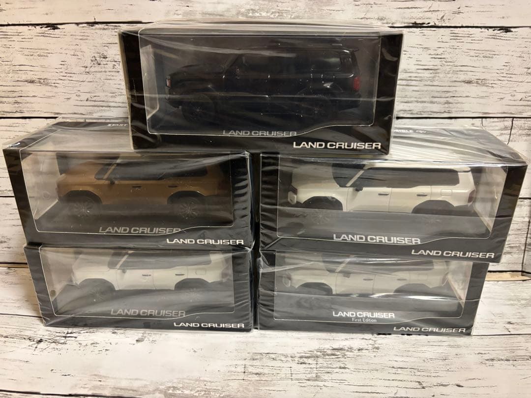 新型ランドクルーザー250 トヨタ カラーサンプル 1/30 5種