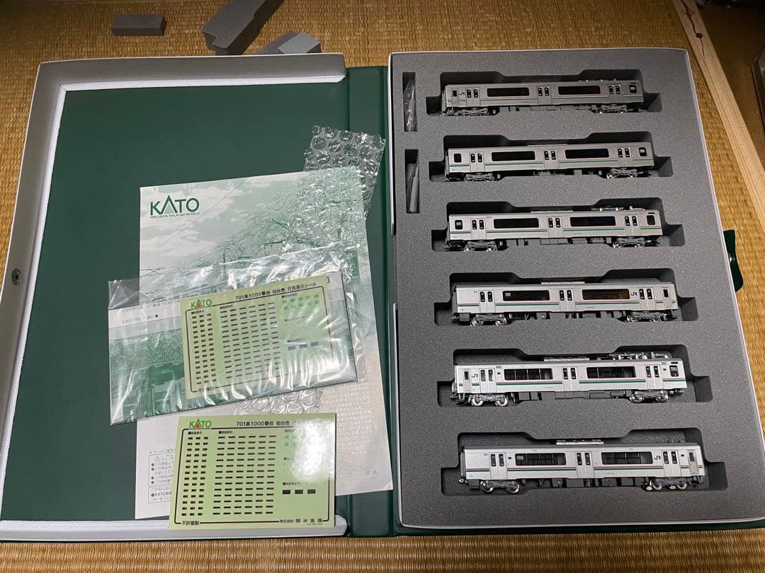 KATO 10-1553 54 701系1000番台 仙台色 4+2 計6両