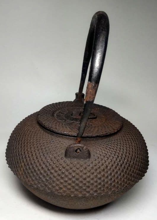 南部鉄器 鉄瓶 龍文堂 「ナショナル電子ランプ」