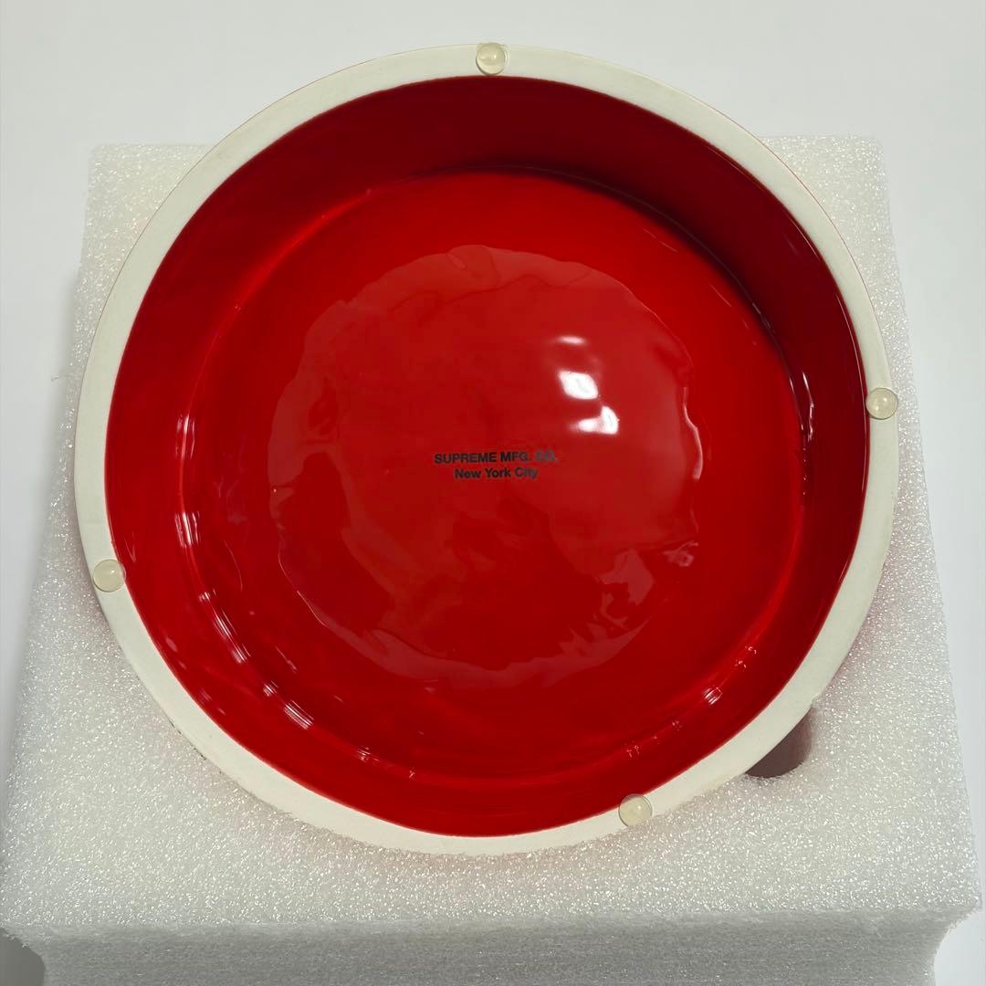 【未使用】Supreme Diamond Plate Dog Bowl