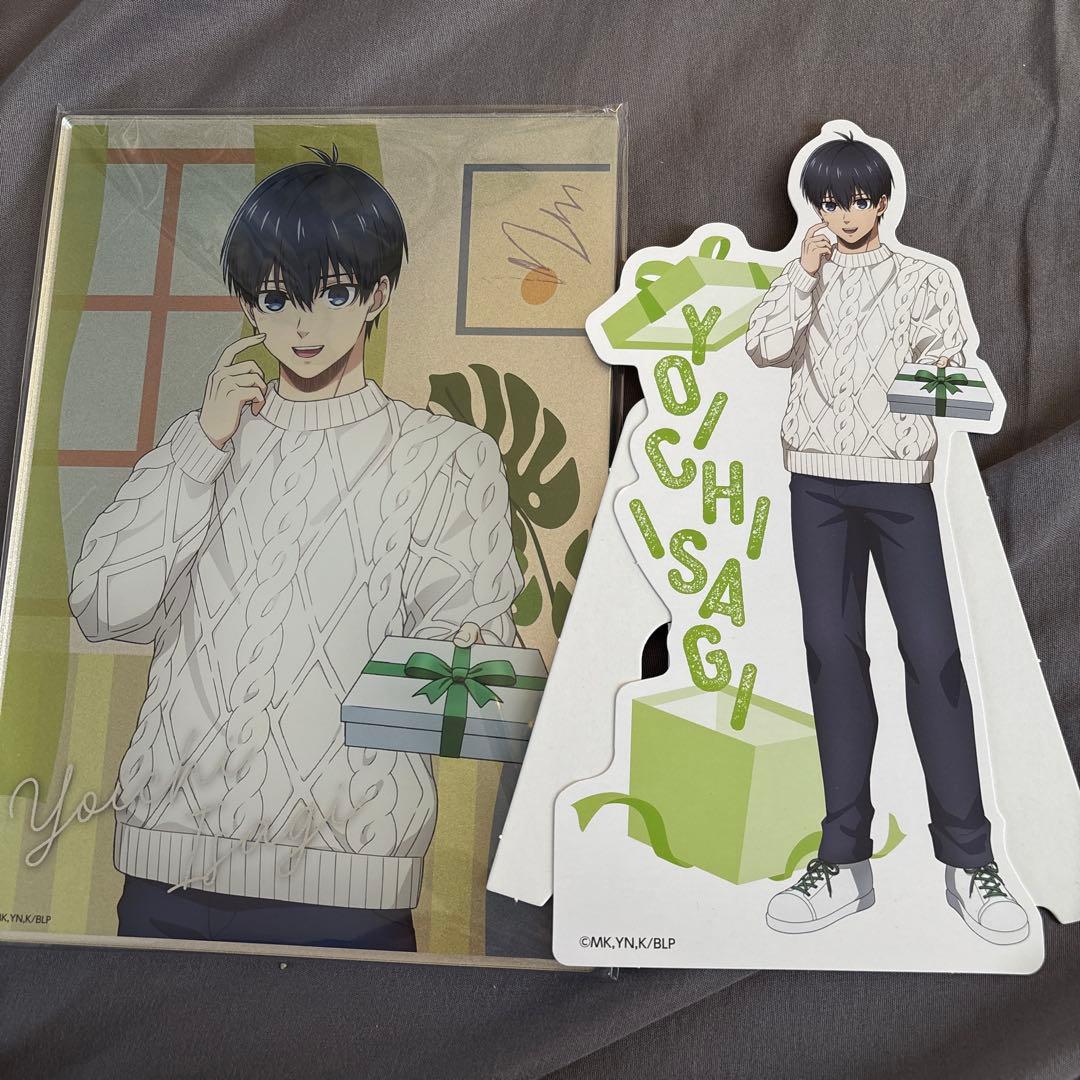 ブルーロック　　潔世一　カメイドロック　A賞　メタリックアクリルパネル　ガラポン