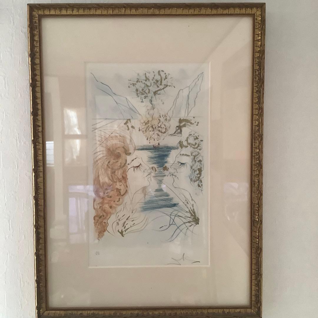 サルバドール・ダリ【至上の愛ーソロモンの歌より】銅版画、他