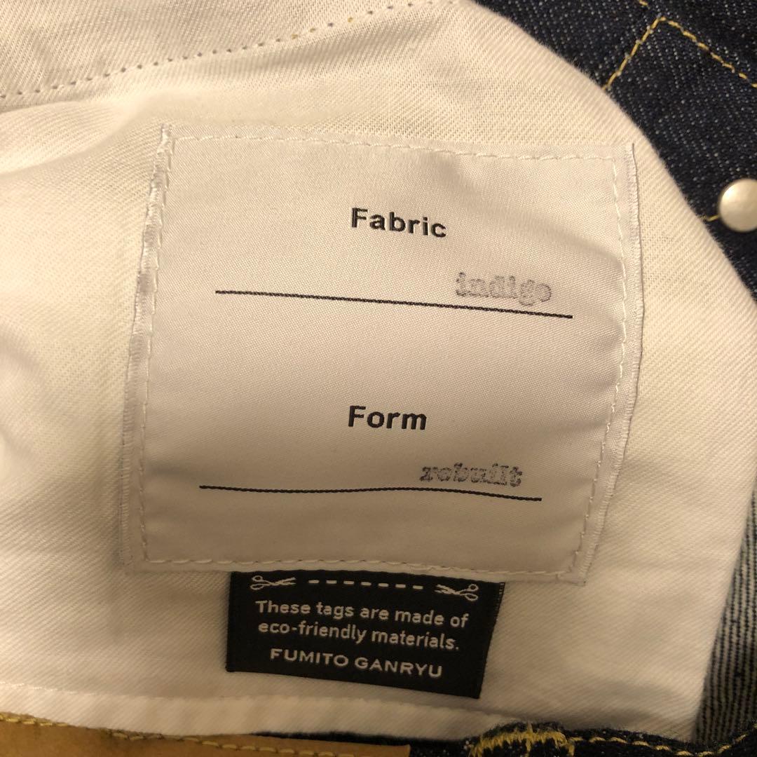 パンツ 5 Pocket Sarrouel Denim Pants - Indigo