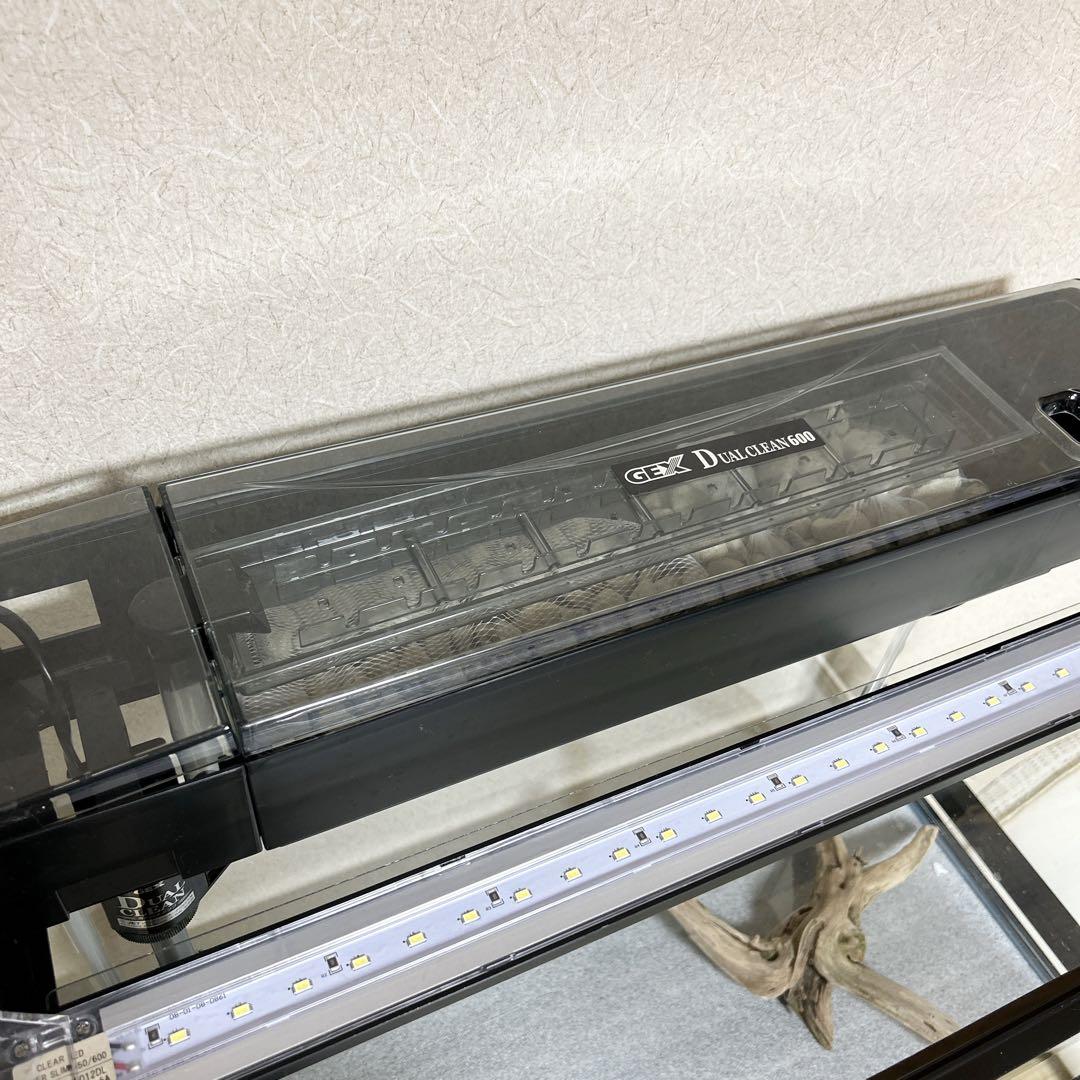 【大阪 近畿 直接取引 引き取り限定】美品 GEX 60cm水槽 水槽台セット