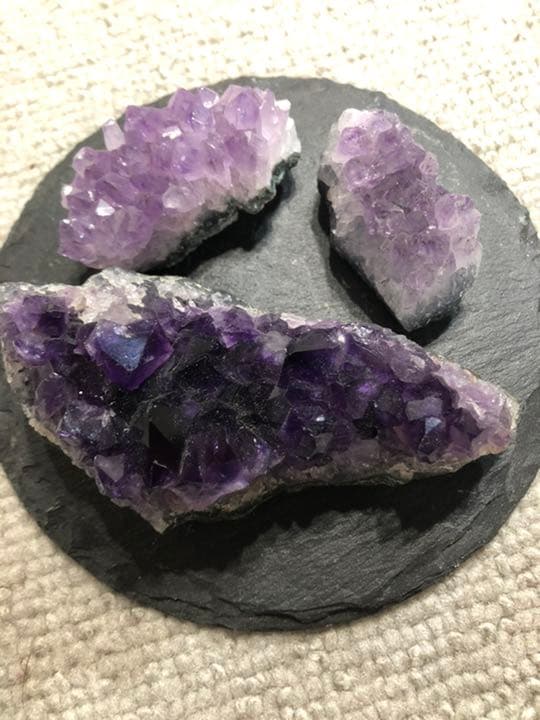 値下げ致します。アメジスト、パワーストーンセット、おまけのアロマキャンドル付き☆