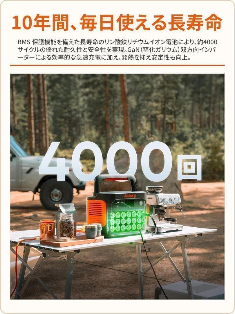 Jackeryポータブル電源SolarGenerator1000ソーラーパネル