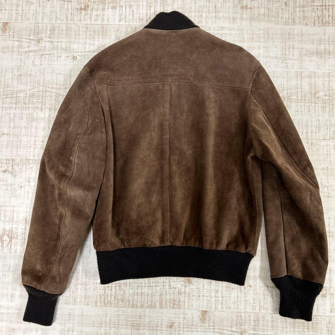 ボ*ム様 ショットSchott スエード ブルゾン レザージャケット MA1