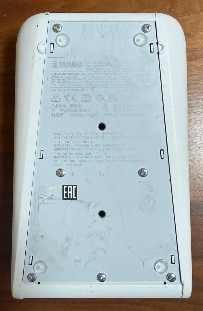 YAMAHA ヤマハ AG03 オーディオインターフェイス　ジャンク