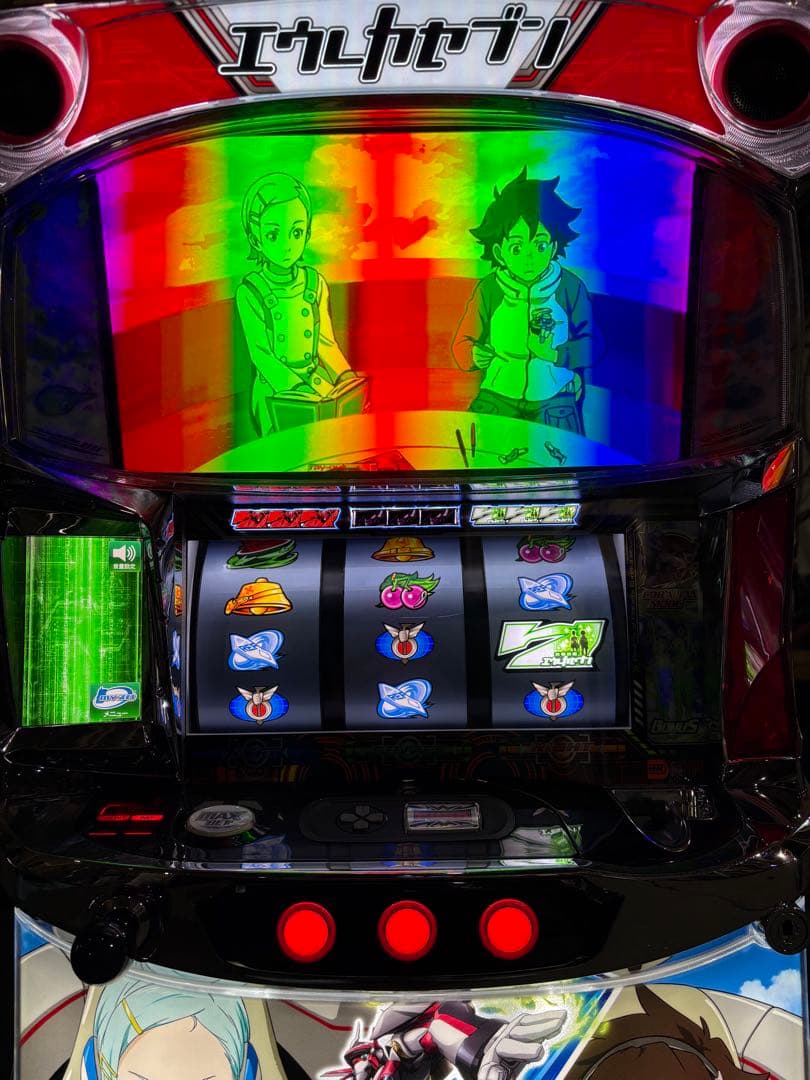 パチスロ実機　S エウレカセブンHIEVO XS 実機