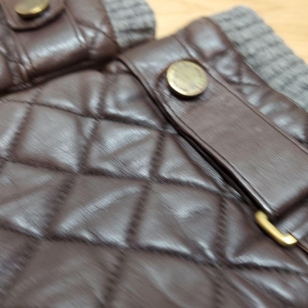 希少 ラルフローレン 手袋 レザー 本革 キルティング レーシング グローブ