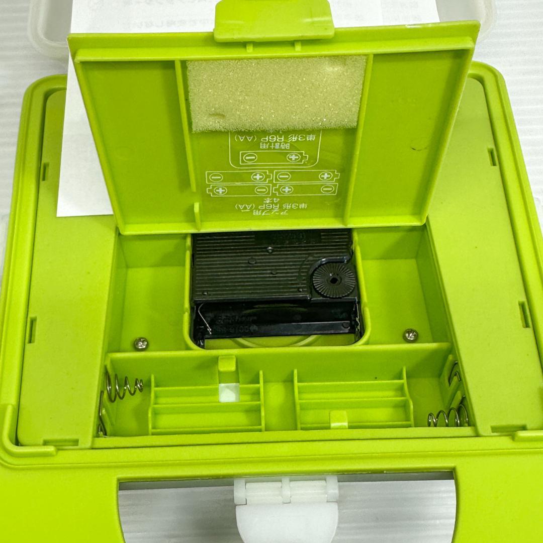 防滴ポータブルスピーカー　東芝　メロディーシャワーBK-701 グリーン