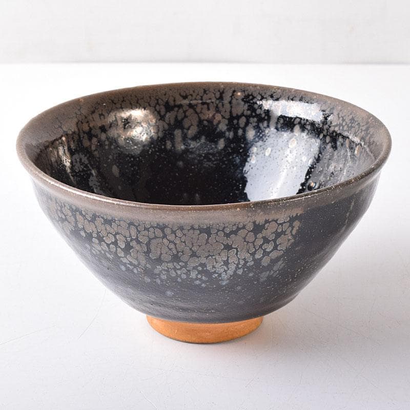 中国　建窯　油滴　曜変天目茶碗　C　R8389