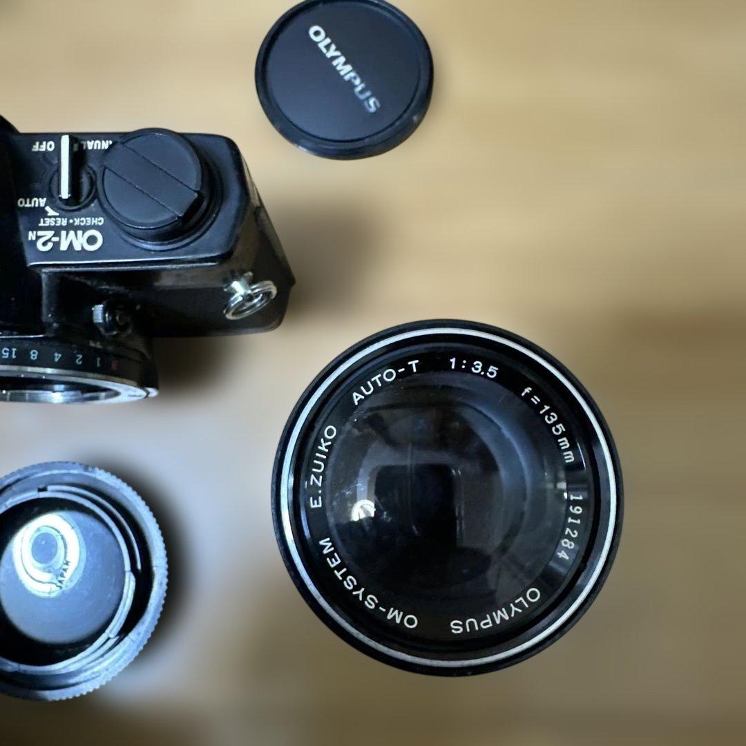 Ricoh TLS401 & Olympus OM-2n 一眼レフカメラセット