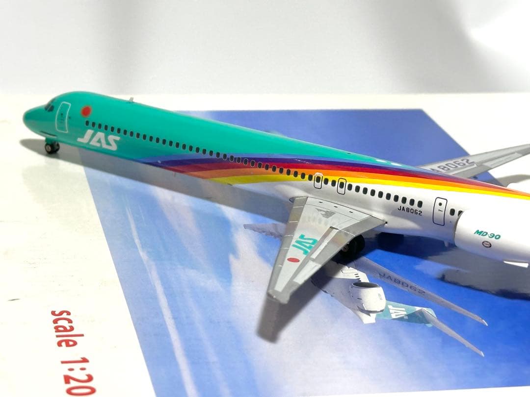 JALUX 1/200 JAS MD-90 4号機 ダイキャストモデル