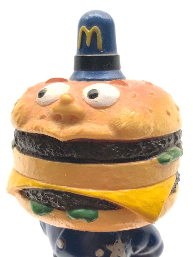 80'sマクドナルド★ビッグマックポリス★良品 ソフビ人形 ハッピーセット
