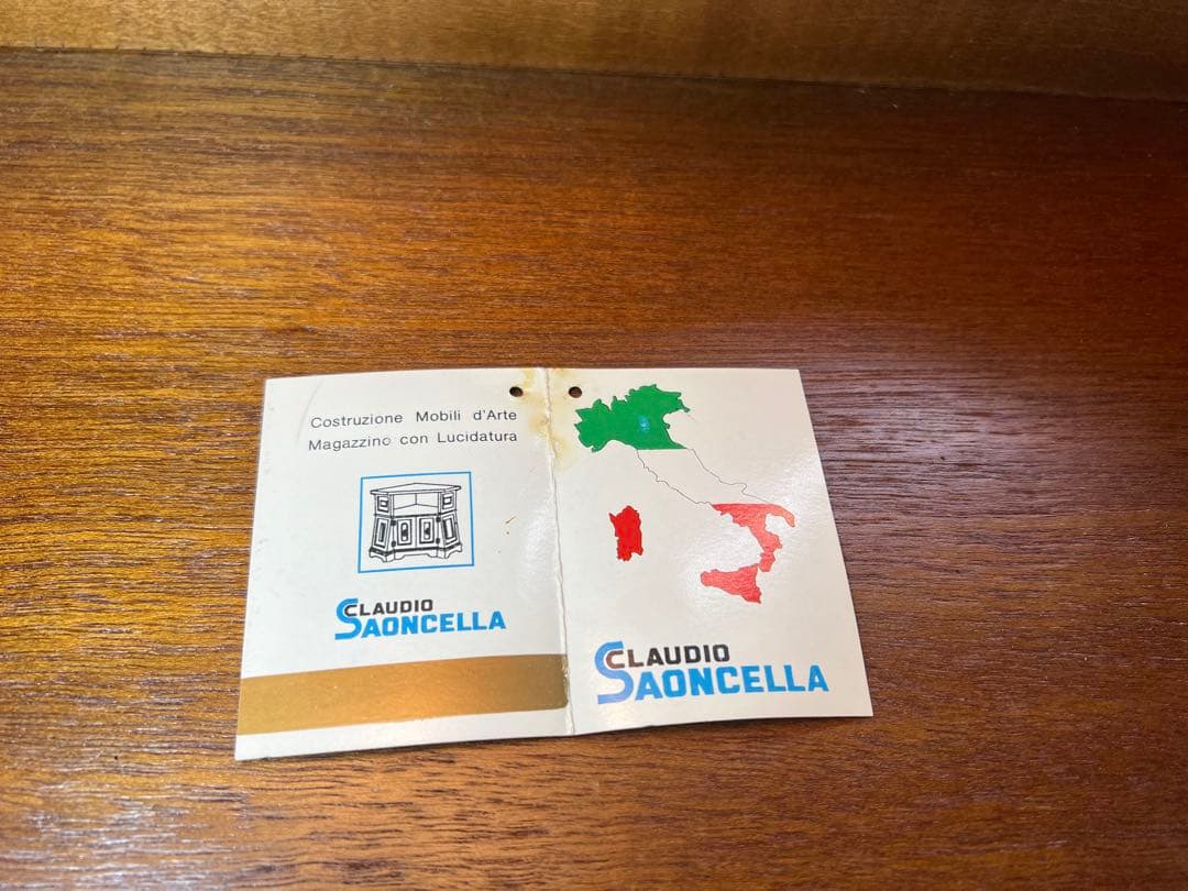 イタリア製、チェスト、猫脚 3段 ロココ調彫刻 クラウディオ・サオンチェラ