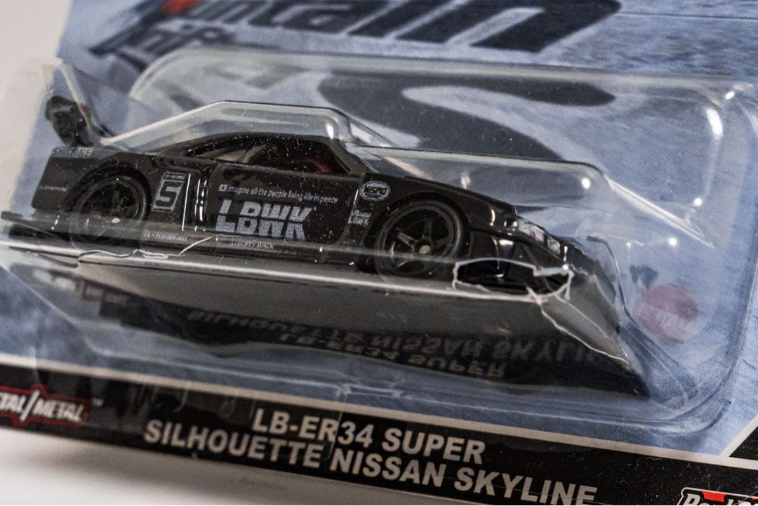 ホットウィール スカイライン ER34 LBWK スーパーシルエット