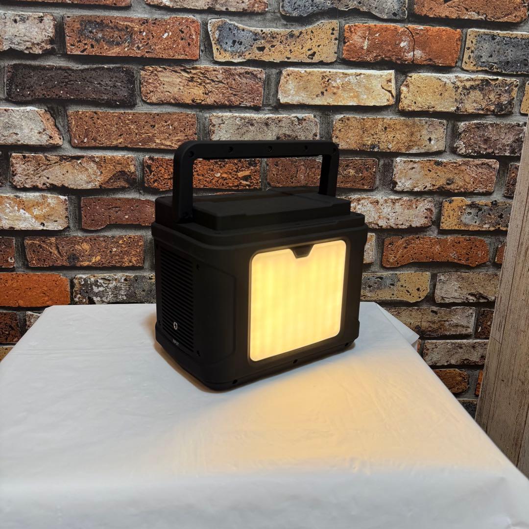 MIGHTYポータブル電源LEDライト付パナソニック製リチウムイオン電池300W