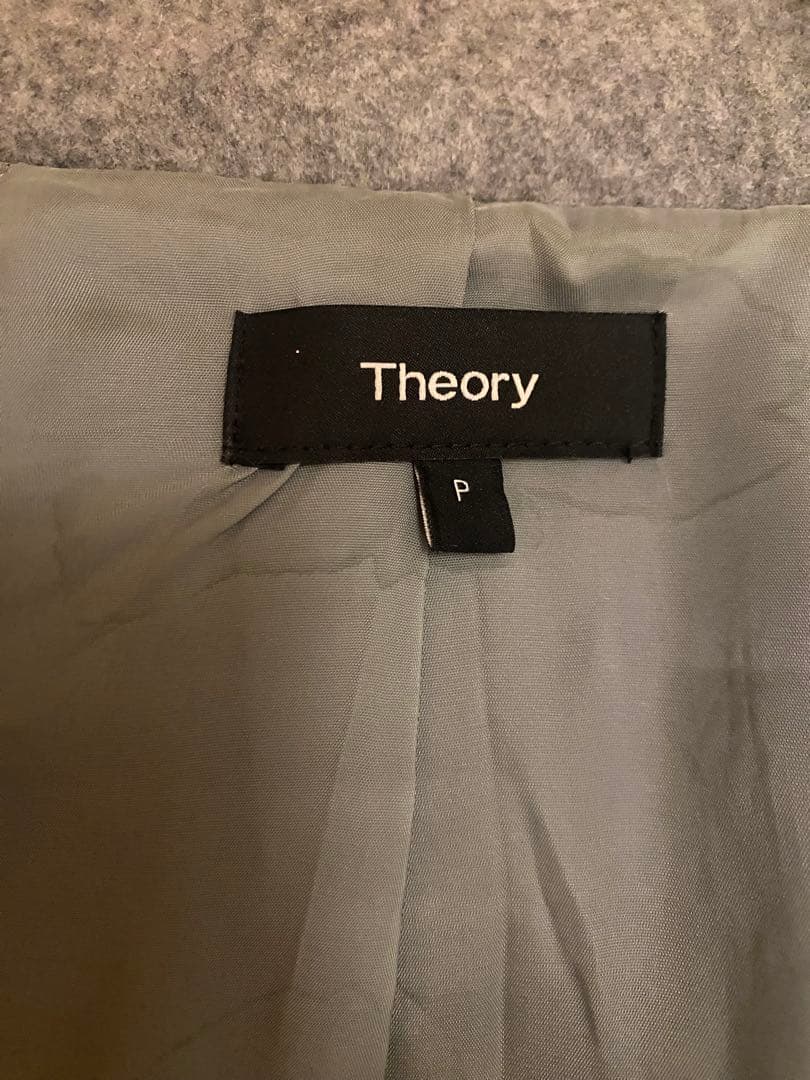 Sakko　Theory フード付きグレーコート