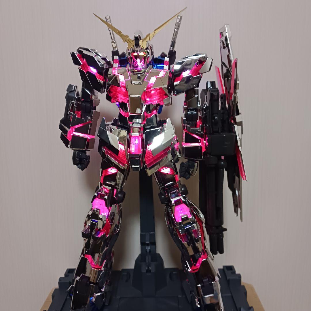 1/60 PG ユニコーン ガンダム LED付き メッキ ガンプラ プラモデル