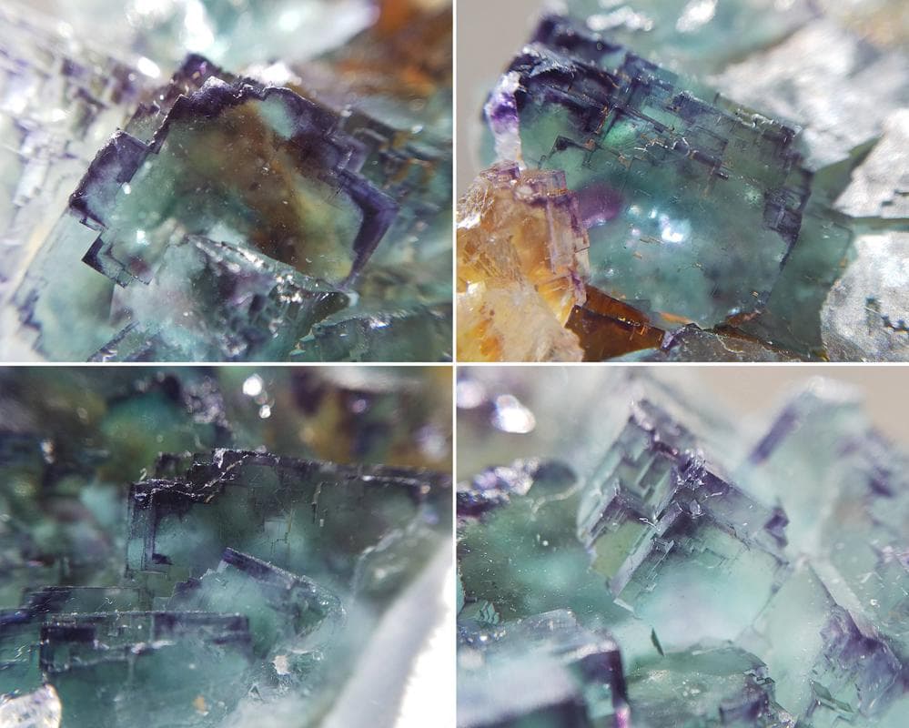 375 フローライト エロンゴ産 ブルーグリーン パープル 蛍石