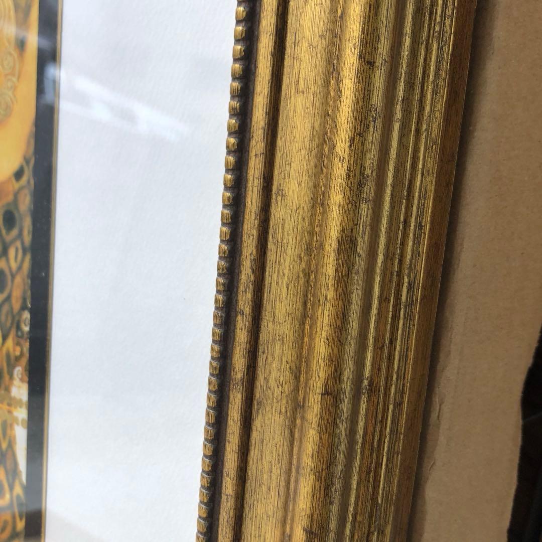 真作保証 グスタフ・クリムト 水蛇 額装67 /250 Gustav Klimt