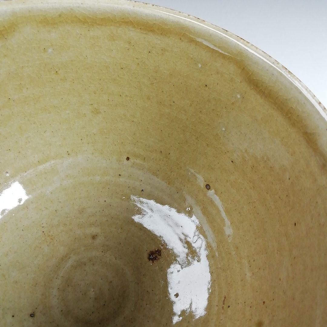 Ｔ７７２　茶碗　『虫明焼』『松本学 造』　共箱　抹茶碗　茶道具