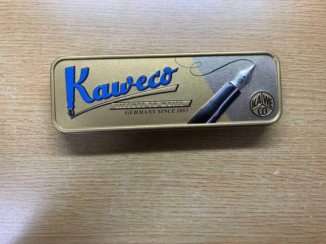 カヴェコスペシャル ブルーエディション　ボールペン クリップ付きkaweco