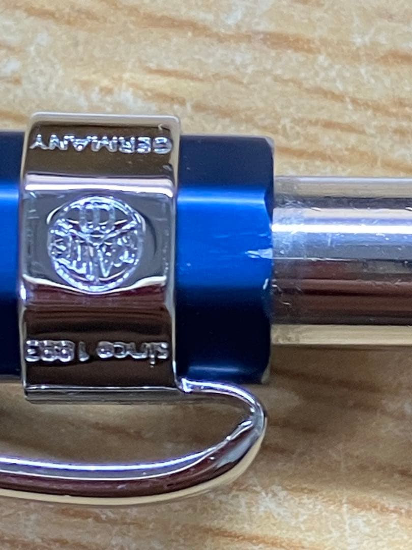 カヴェコスペシャル ブルーエディション　ボールペン クリップ付きkaweco