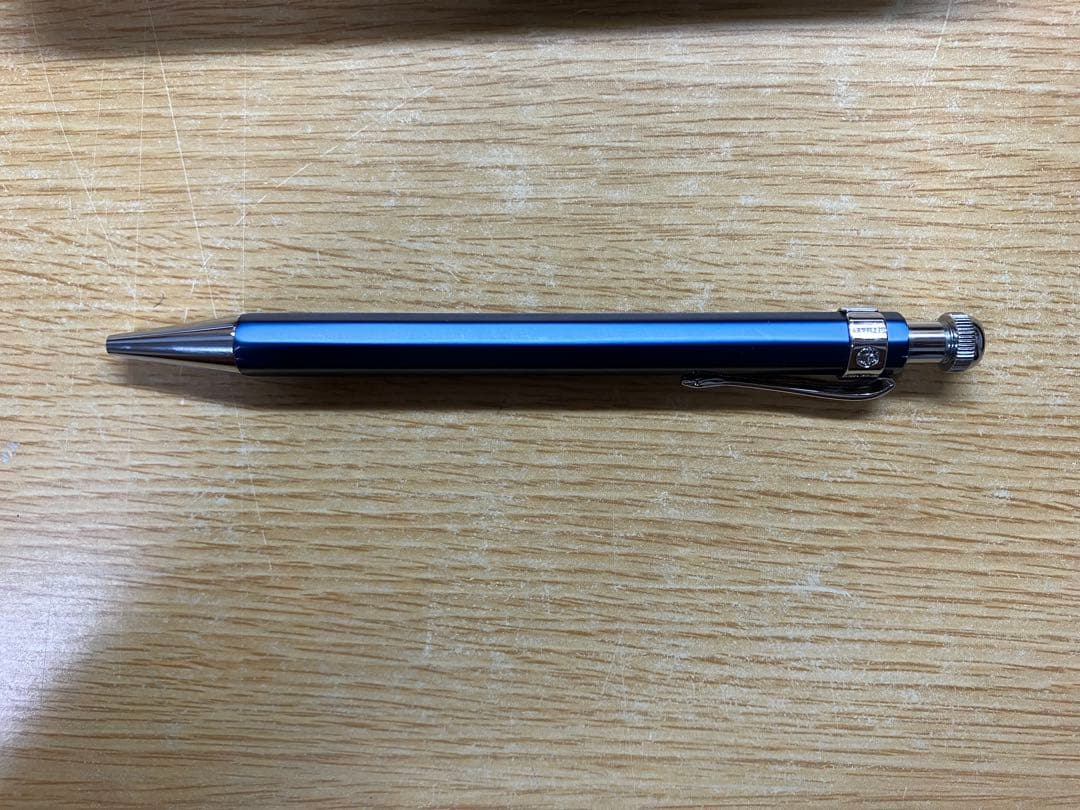 カヴェコスペシャル ブルーエディション　ボールペン クリップ付きkaweco