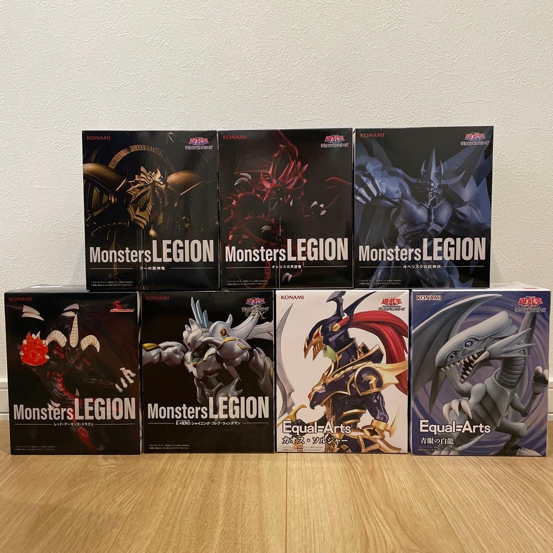 遊戯王　フィギュア　オシリス　オベリスク　ラー　 ブルーアイズ　等