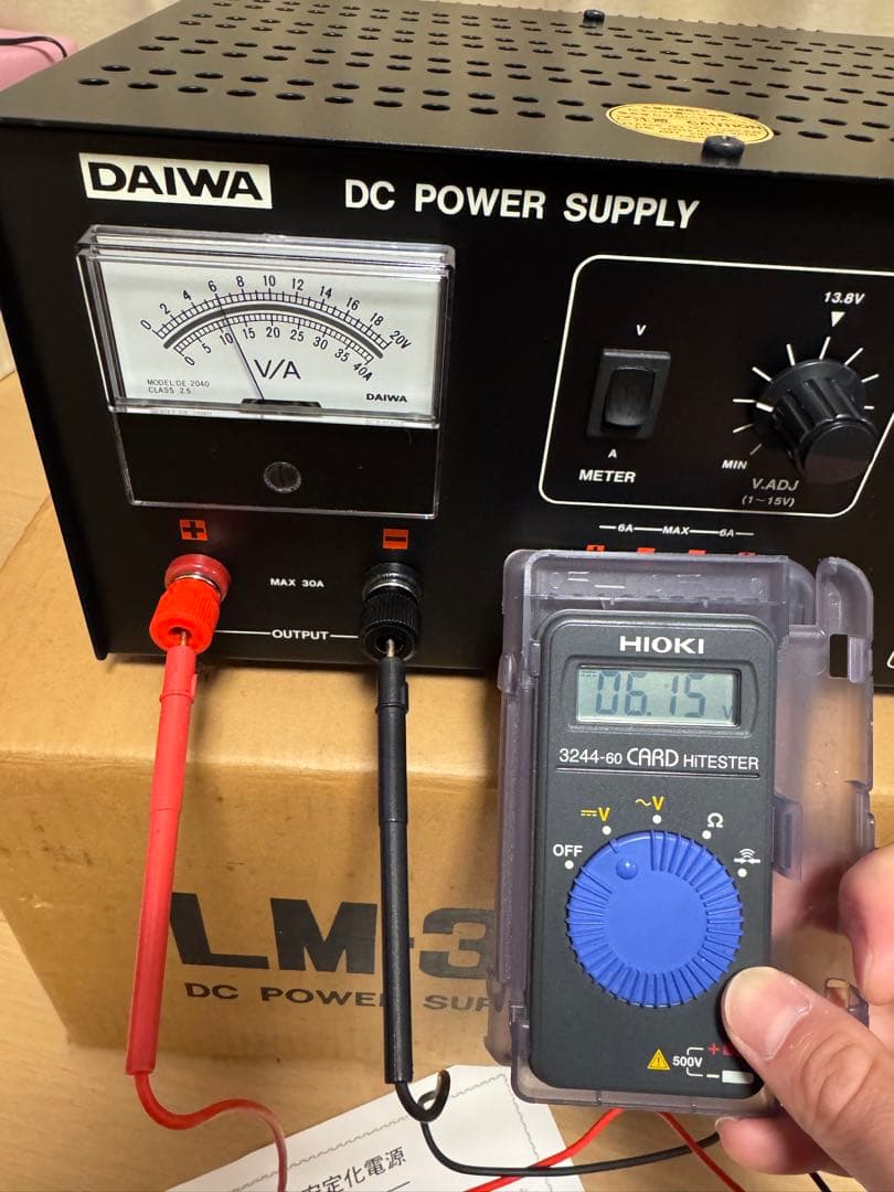 【美品】DAIWA ダイワ 直流安定化電源 LM-30A