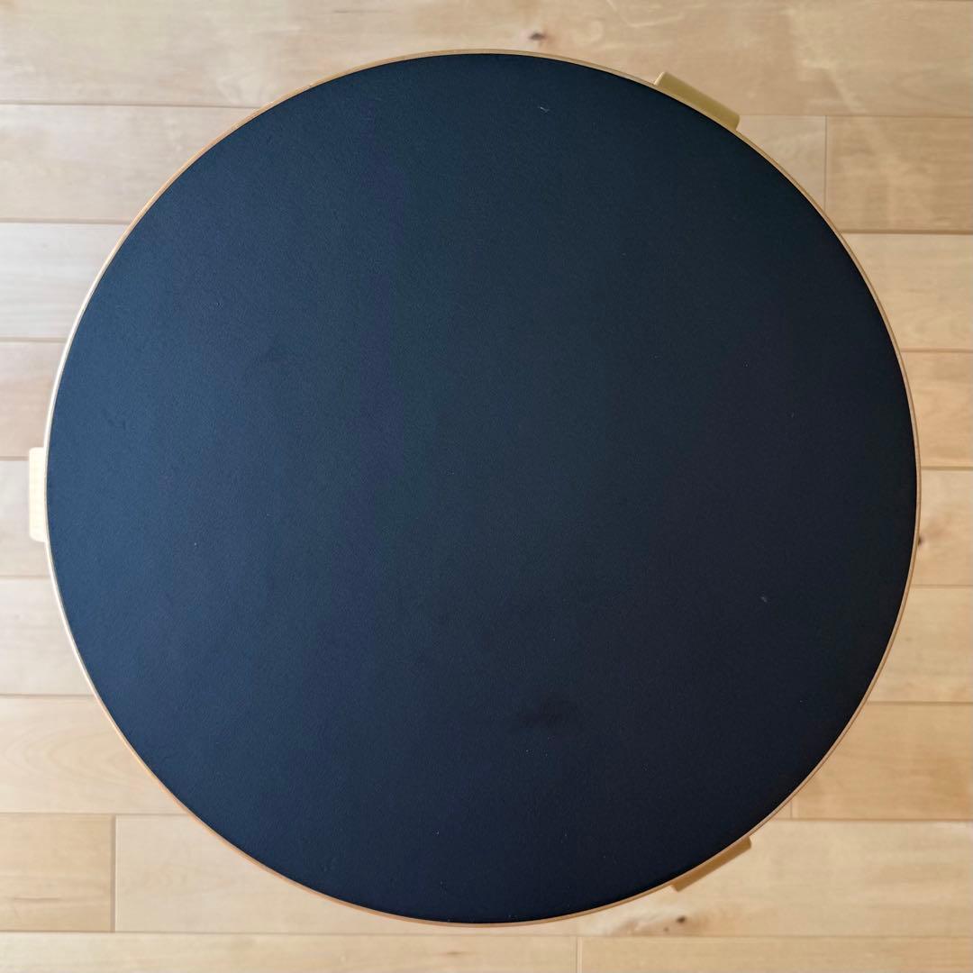 artek stool 60 リノリウム ブラック アルテック 黒 3本足
