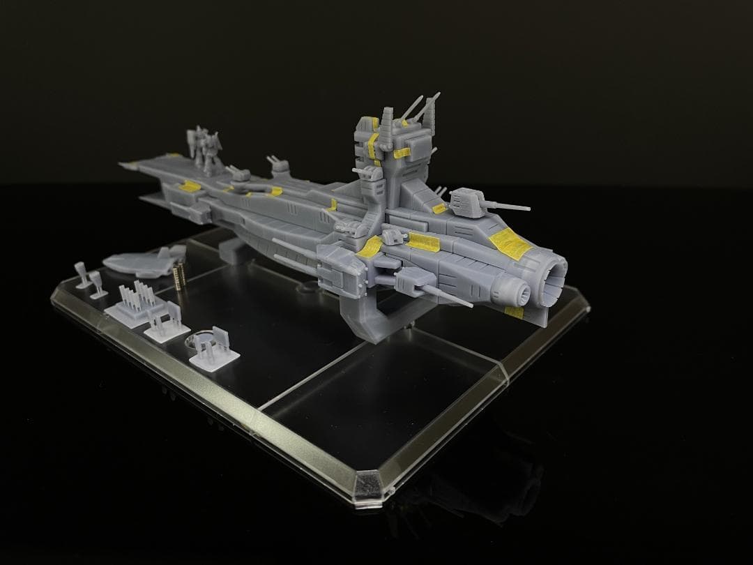 機動戦士Ｚガンダム　1/1200 サラミス改級巡洋艦　レジンキット　未塗装品