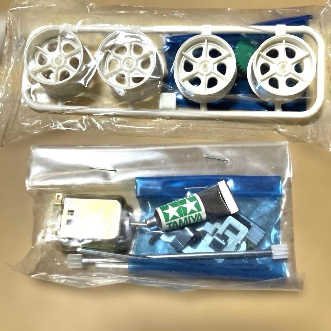 ミニ四駆 小鹿 アバンテJr. 1988年 初期ロット 身組立 当時物